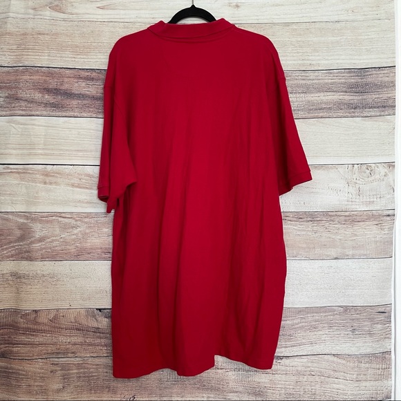 USA Golf Polo Red Embroidered Short Sleeve - Picture 13 of 16